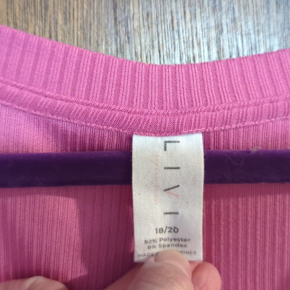 Lane Bryant Livi active adjustable drawstring top 18/20 - Picture 2 of 2